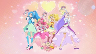 ヒーリングっど♥プリキュア、トロピカル～ジュ！プリキュア、デリシャスパーティ♡プリキュア、ひろがるスカイ！プリキュア ED