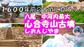 大阪平野を見晴らす【心合寺山古墳に登る】大阪歴史博物館のイベントで八尾市立歴史民俗資料館、しおんじやま古墳学習館、愛宕塚古墳を巡りました。