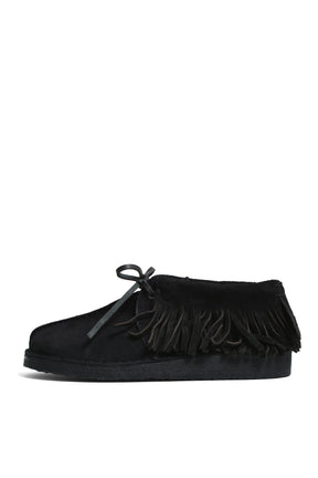 × CLARKS RECOGNIZE FRINGE DESERT TREK / BLK SUEDE