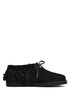 × CLARKS RECOGNIZE FRINGE DESERT TREK / BLK SUEDE