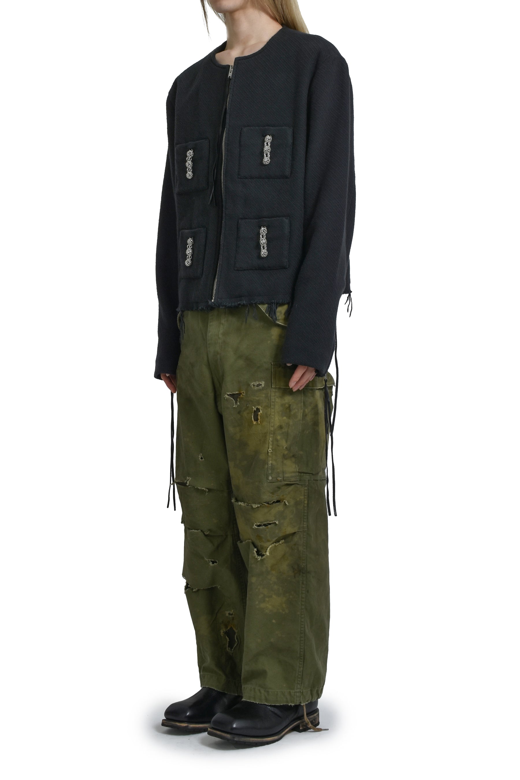 M-51 DAMAGED FIELD CARGO PANTS / OLV