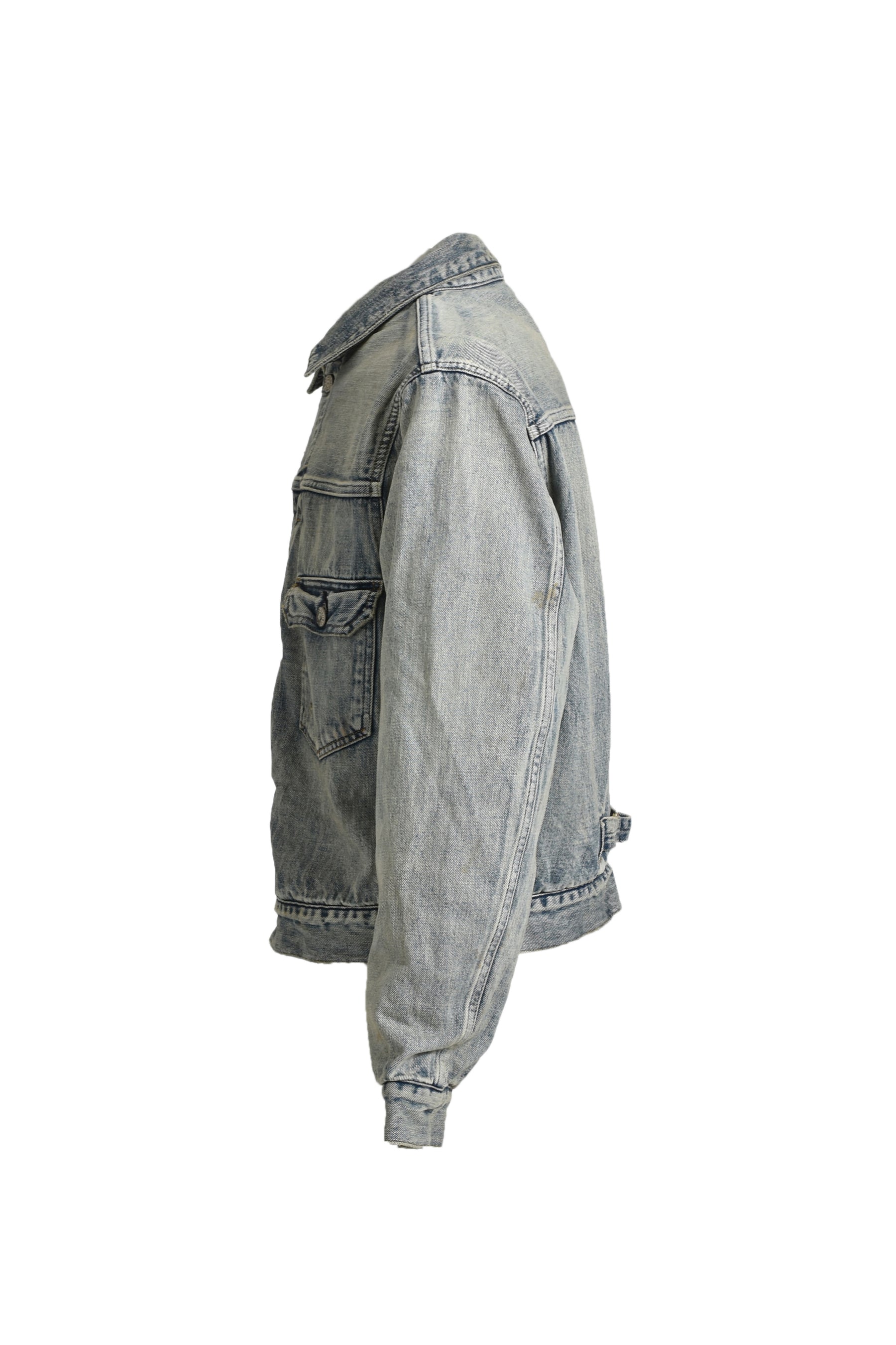 BLANKET LINED DENIM JK AGING / IND AGING