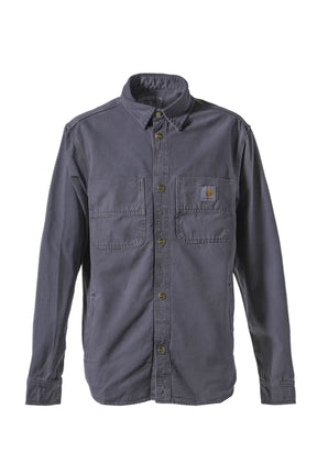 CONRO SHIRT JACKET -STONE DYED- / GRAPHITE