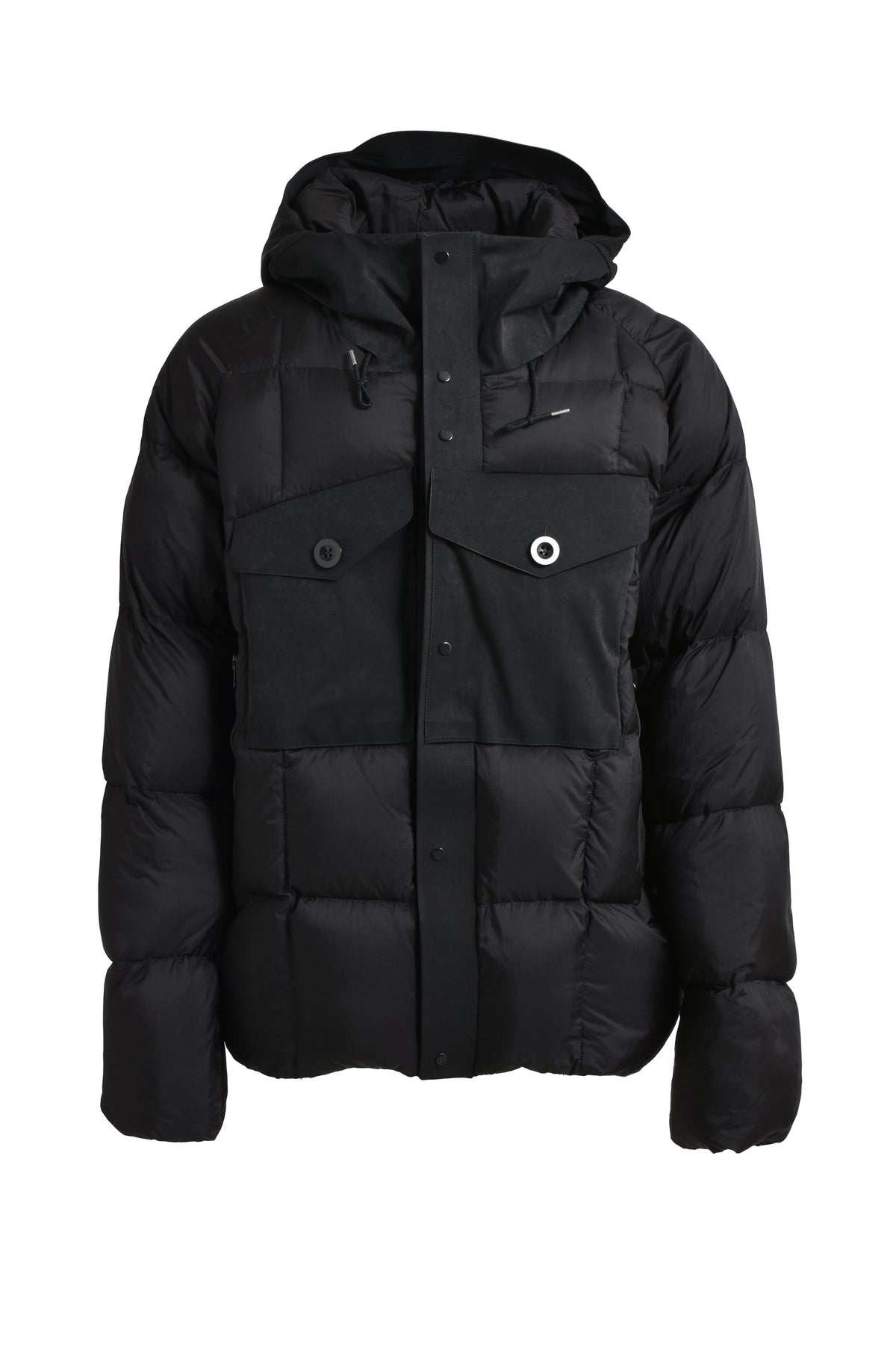 TANKER COMBO DOWN JACKET / BLK