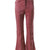 SATIN BELL BOTTOM PANTS / PNK