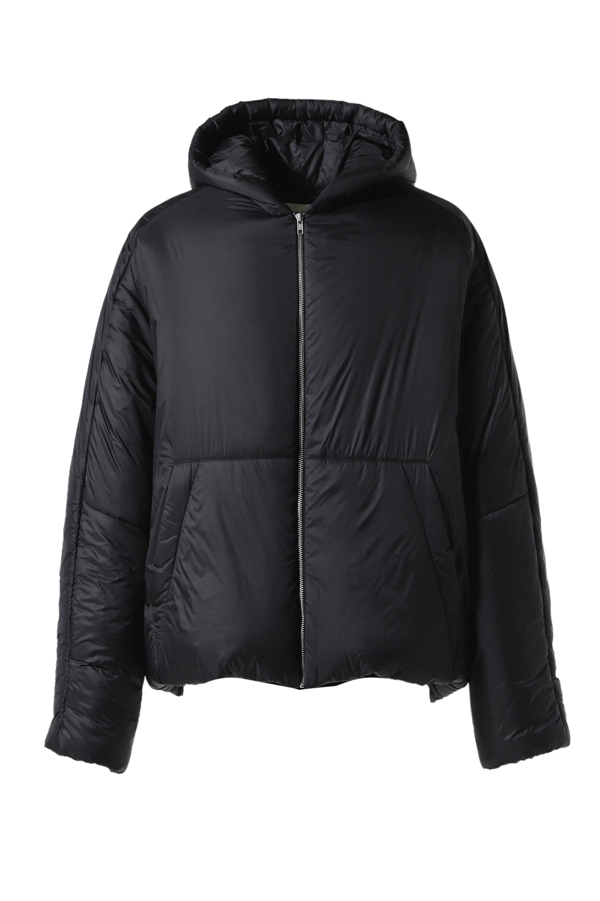 PADDED HOODED JACKET / BLK