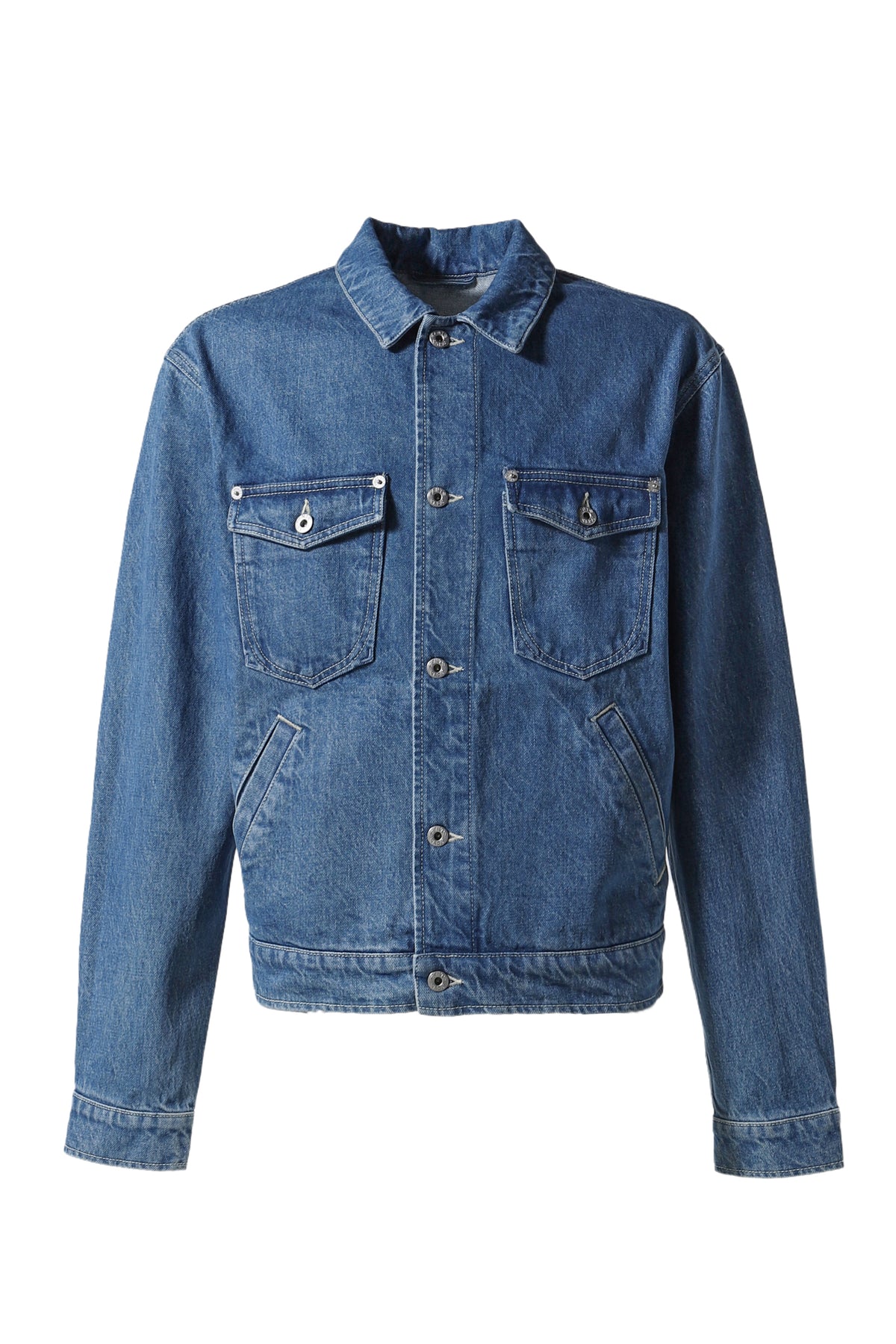 TRUCKER JACKET BOKE FLOWER / STONE BLEACHED BLU