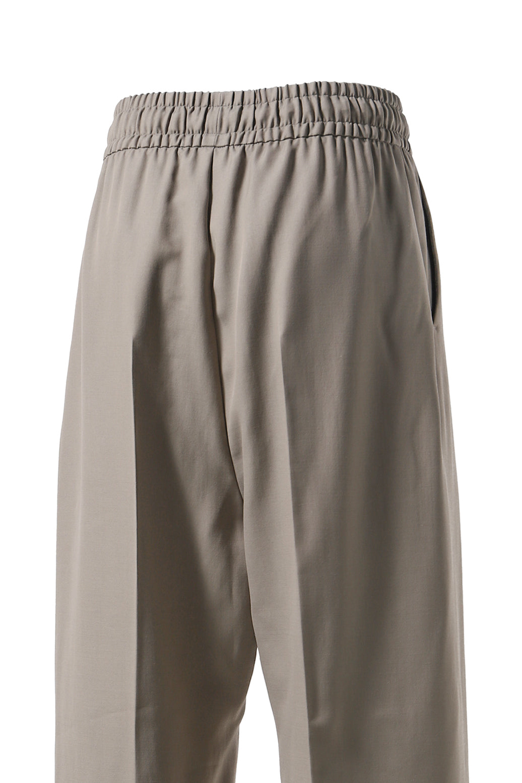 DRAWSTRING WIDE LEG PANT /DUSTY BEIGE