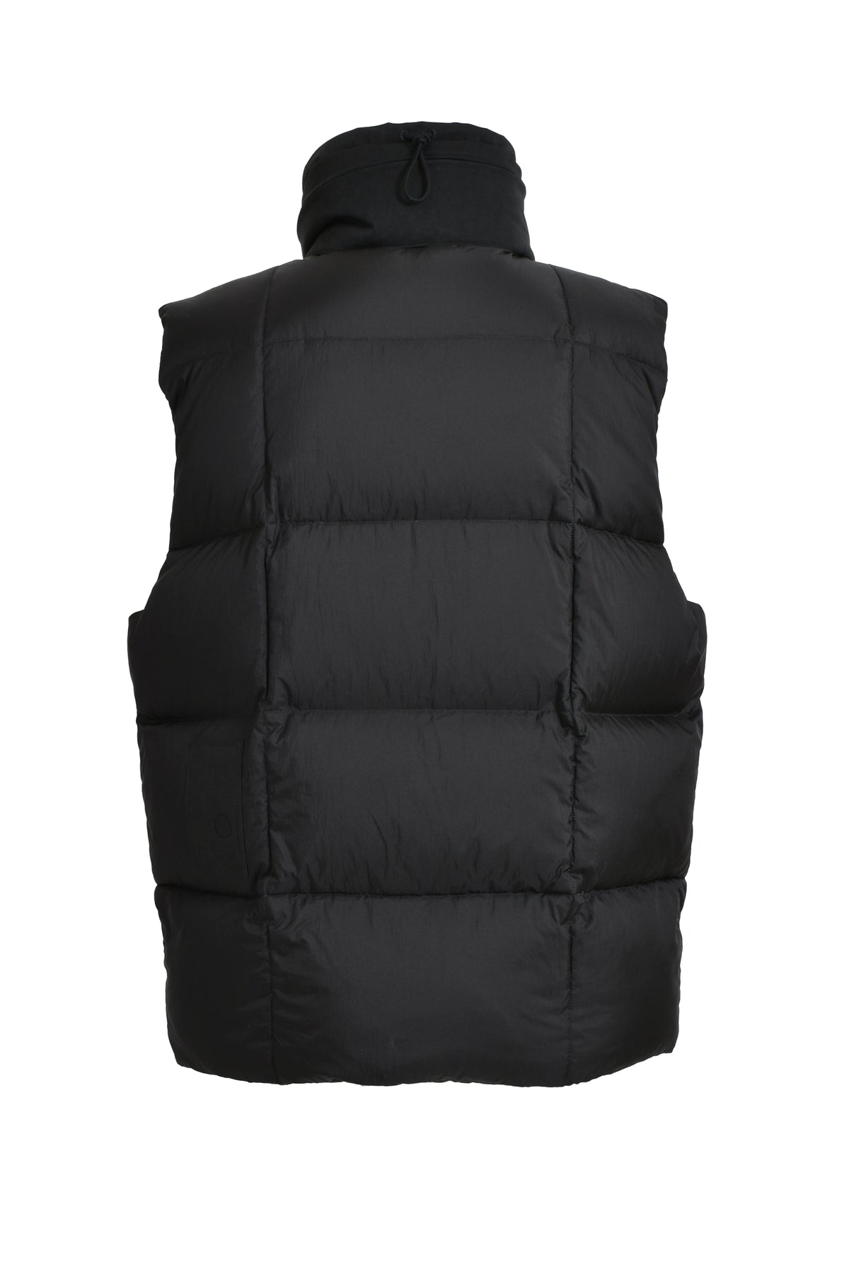 SHELTER COMBO DOWN VEST / BLK