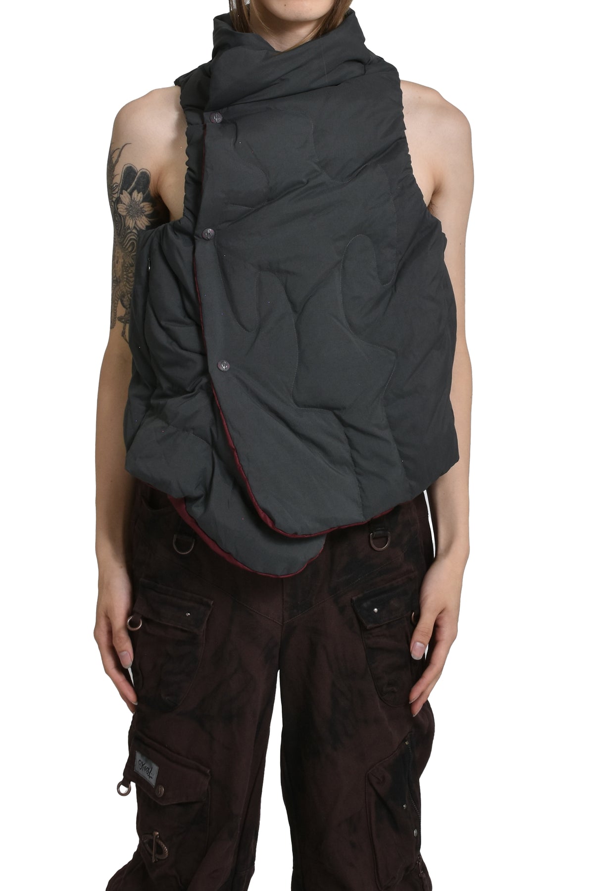 NOCTURNE VEST PADDING / BLK