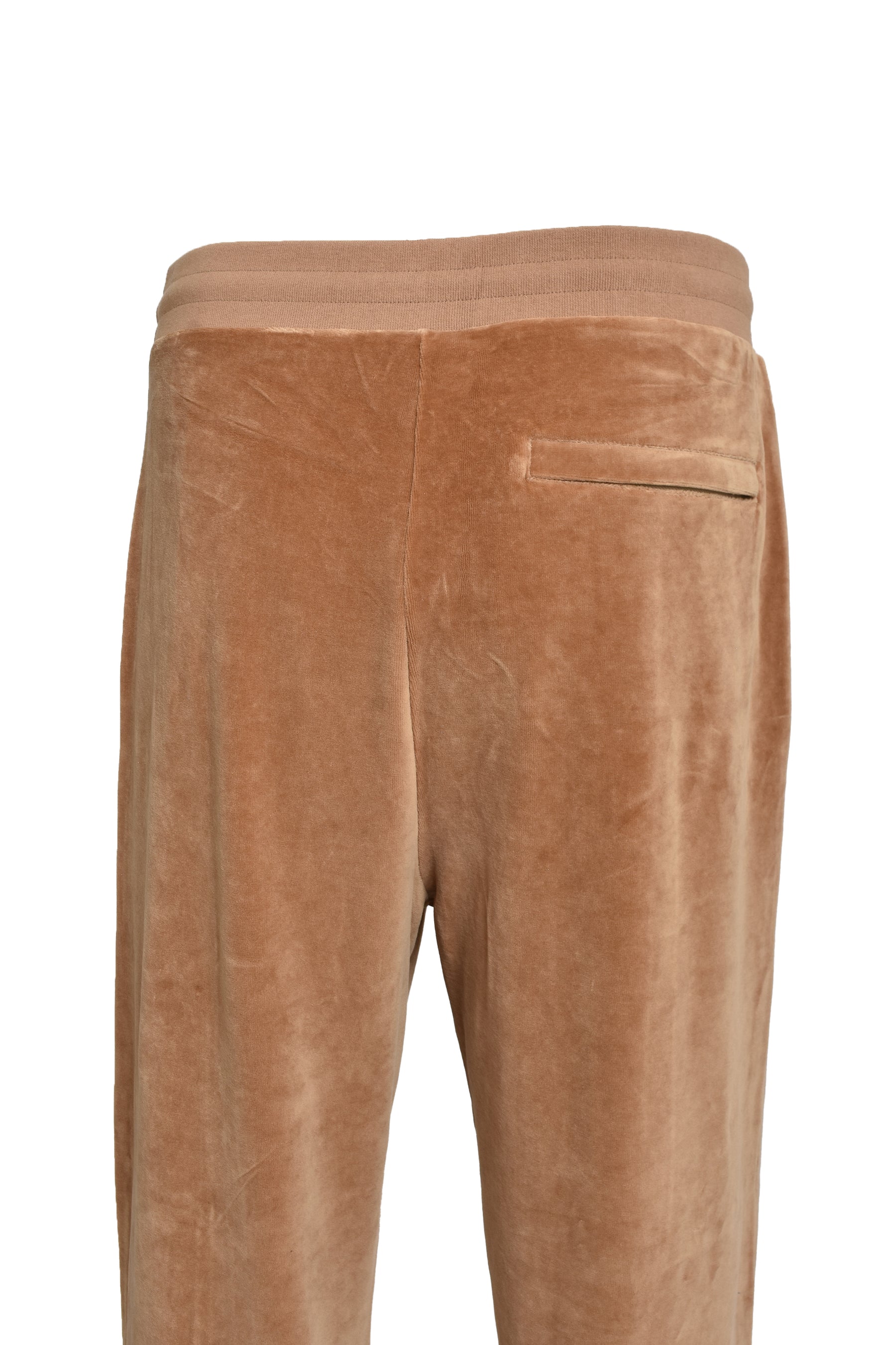 F+ VELOUR TRACK PANT / CAMEL