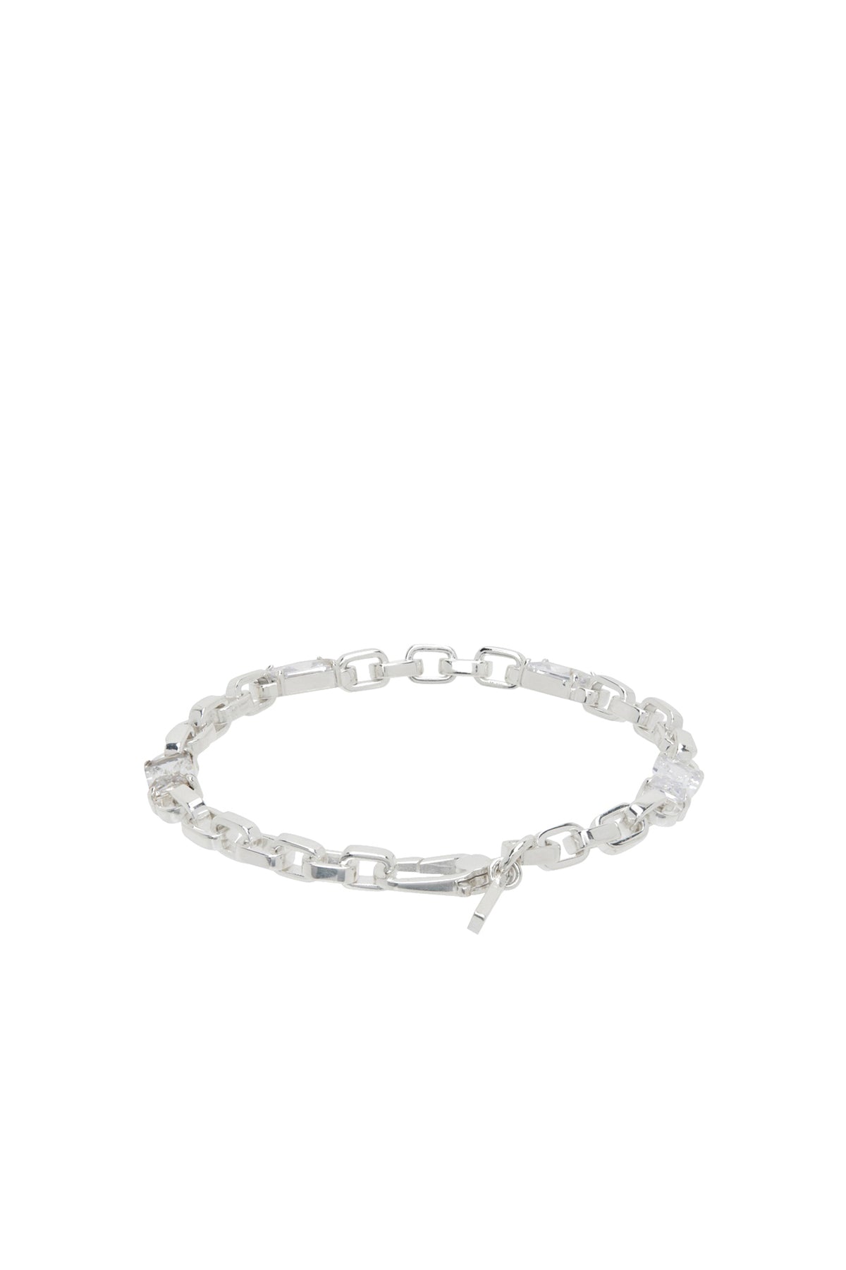 LOGO SOLITAIRE BRACELET / SIL