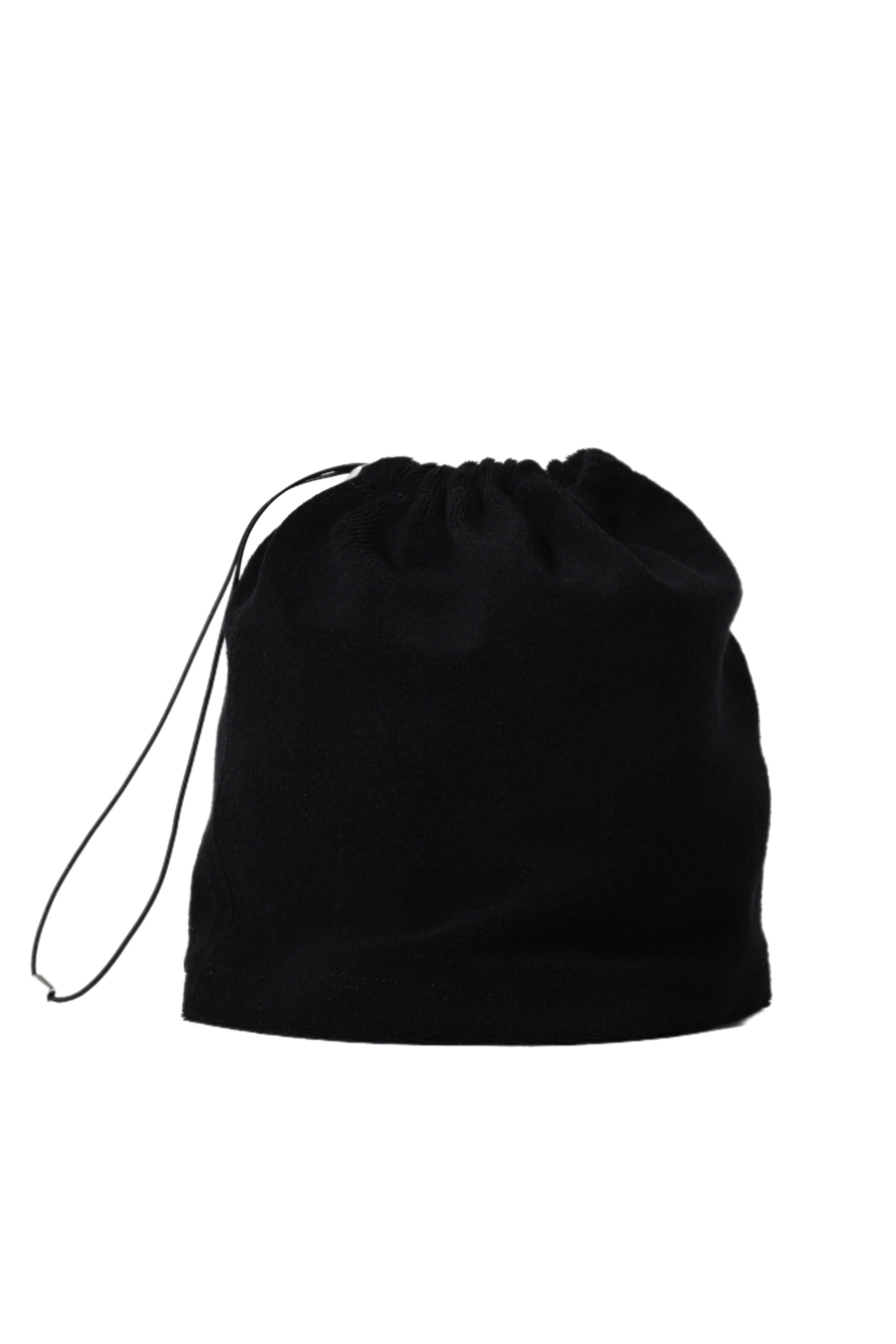 LOGO TOWEL BEANIE BLACK / BLK