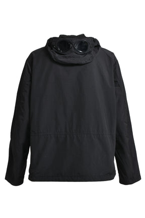 FLATT NYLON GOGGLE JACKET / BLK