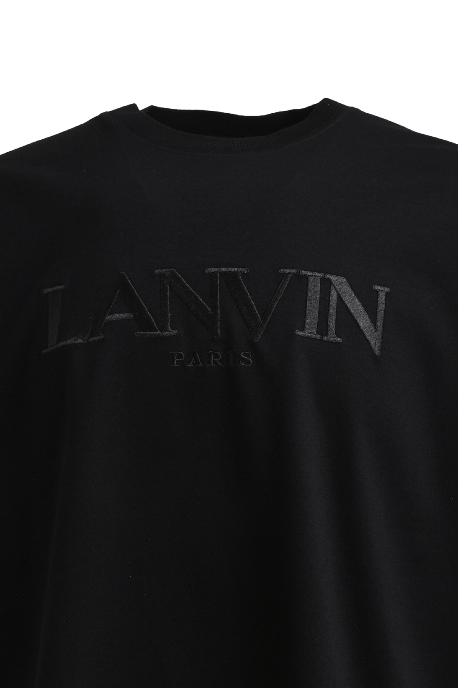 LANVIN PARIS OVERSIZED T-SHIRT / BLK