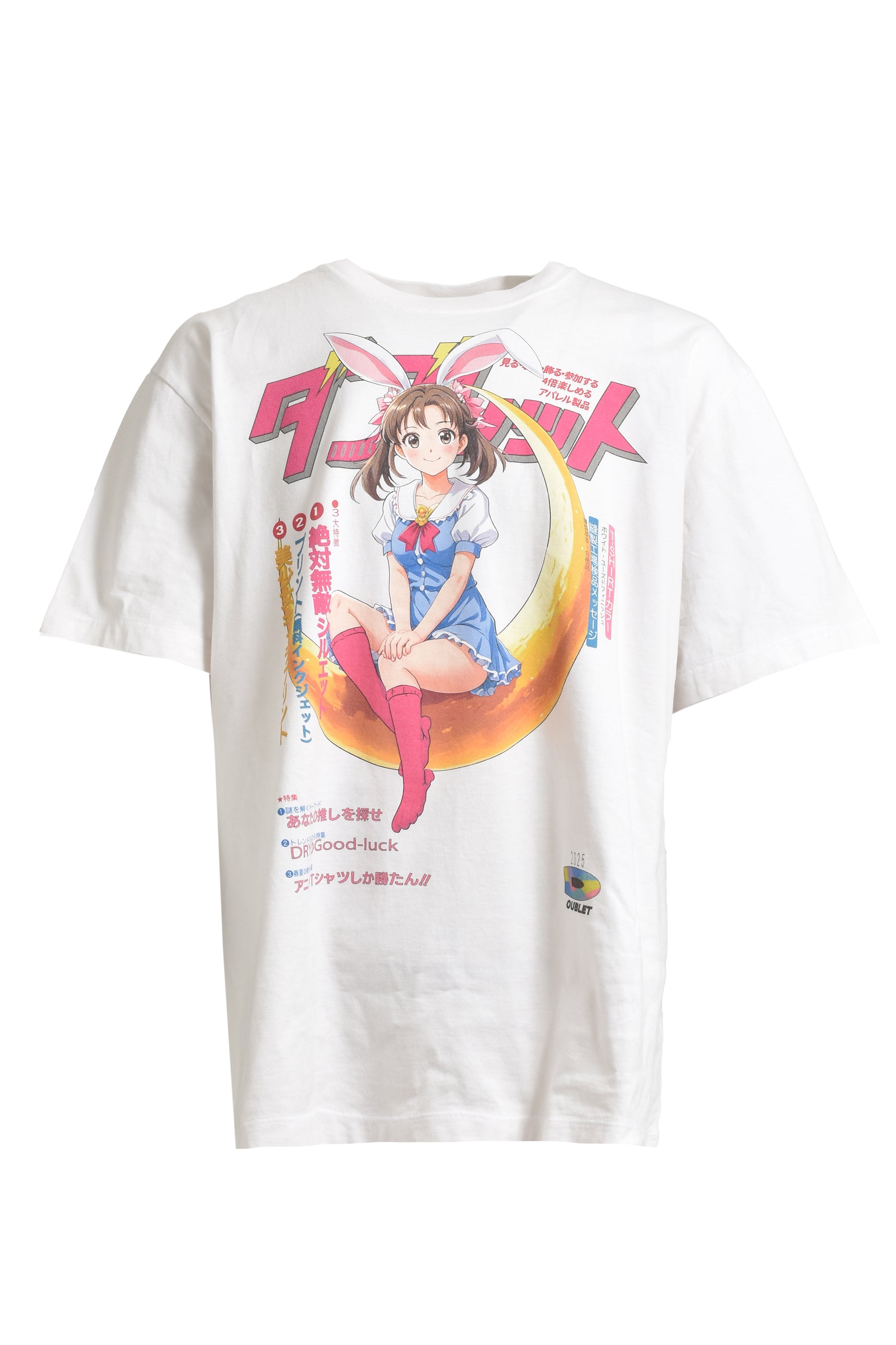 ANIME PRINT T-SHIRT / RABBIT