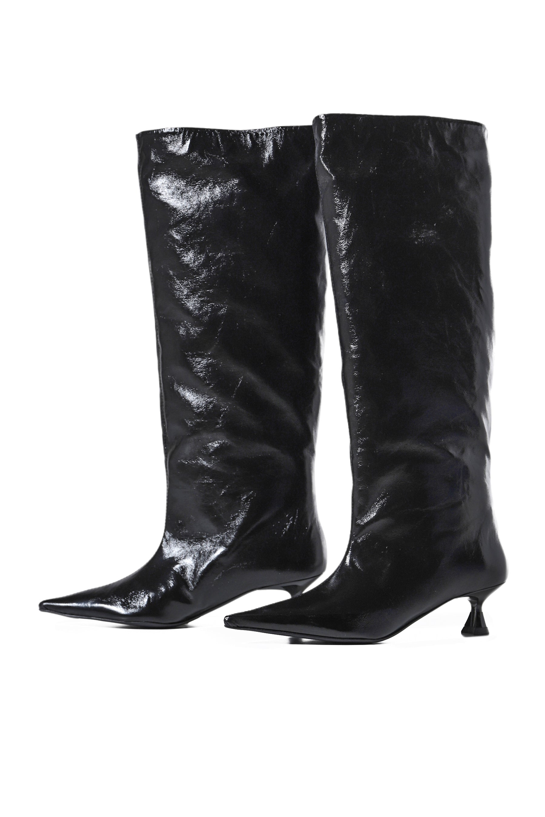 SOFT SLOUCHY HIGH SHAFT BOOT NAPLACK / BLK