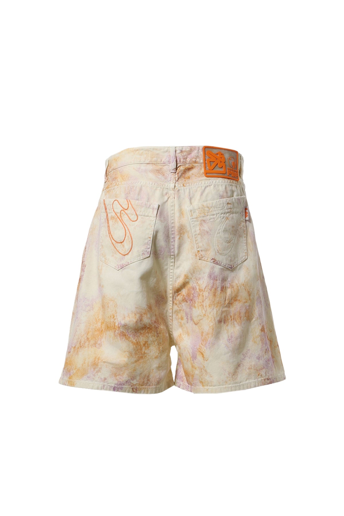 KILT SHORT SPRAY / WHT SPRAY