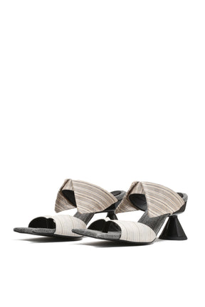 DIABLO SHIRT SANDALS / STRIPY BEI