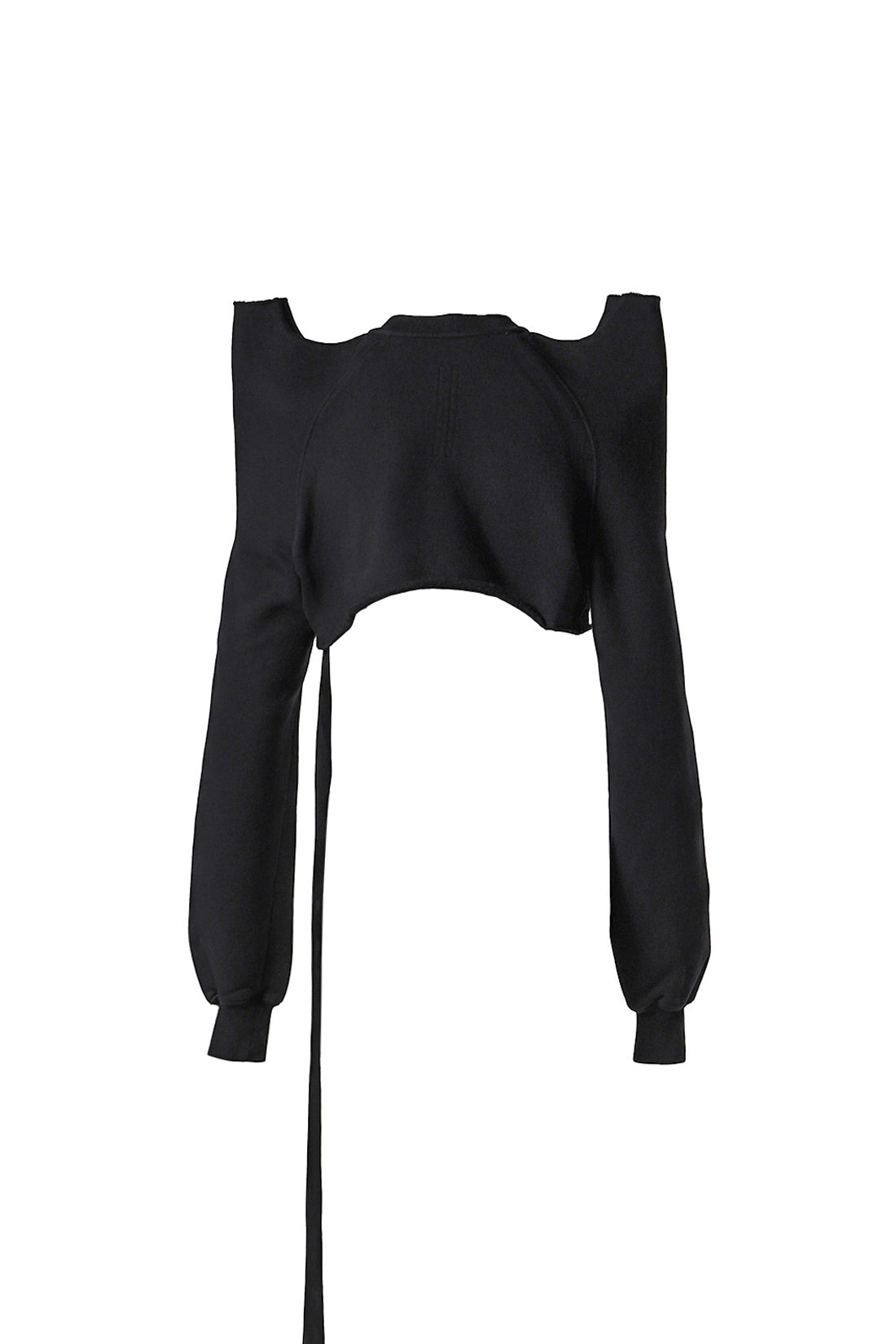 CROPPED TECSWEAT / BLK