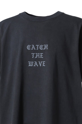 WAVE T-SHIRTS / BLK