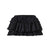 GIRLFRIEND LACE RUFFLE MINI SKIRT (EXCLUSIVE) / BLK