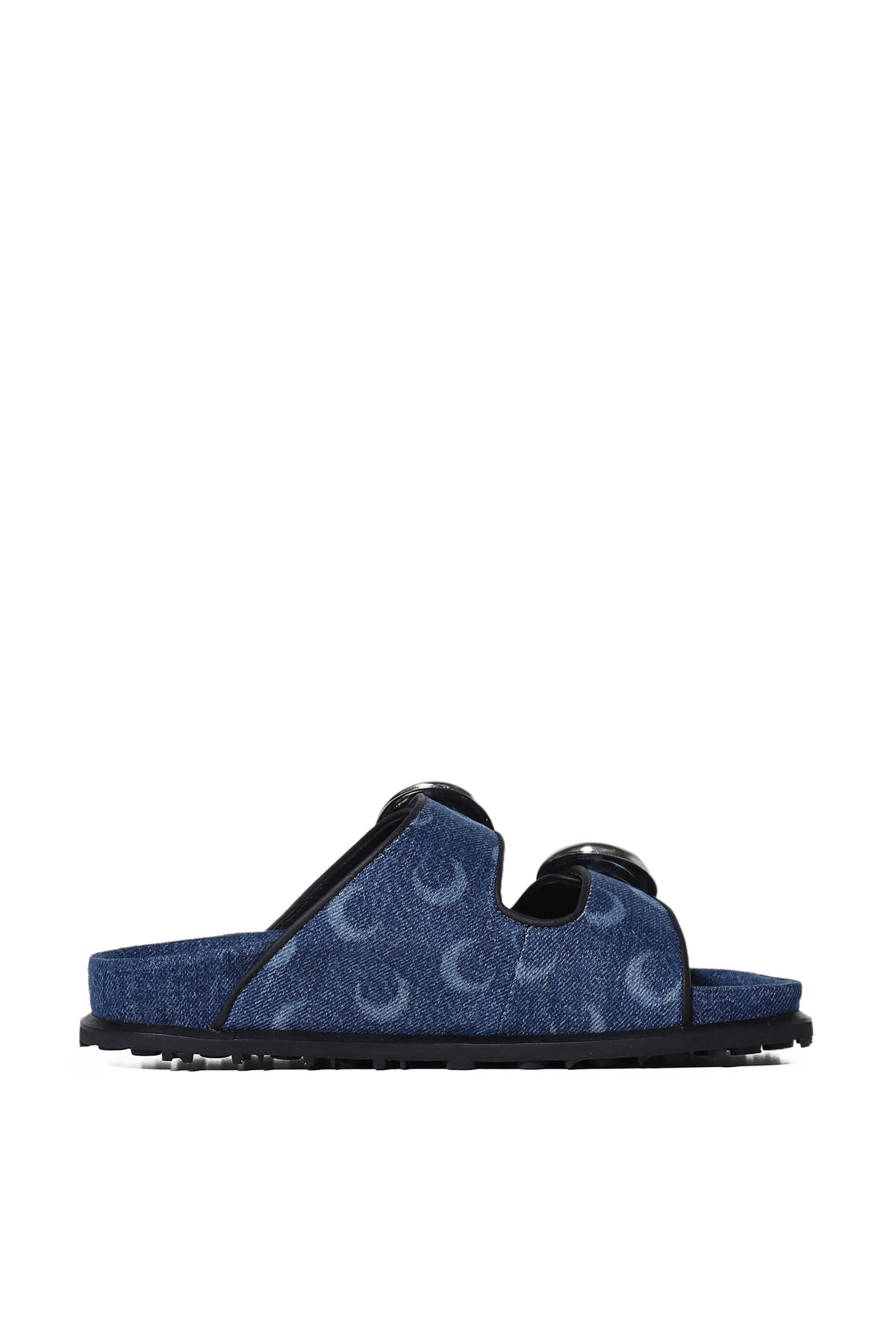 REGENERATED DEADSTOCK DENIM MS GROUND SANDAL / BLT50 BLU LASER+WASH