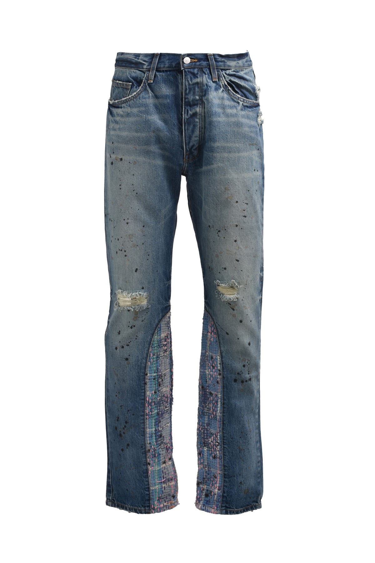 MICKEY PANELED JEANS / MEDIUM INDIGO