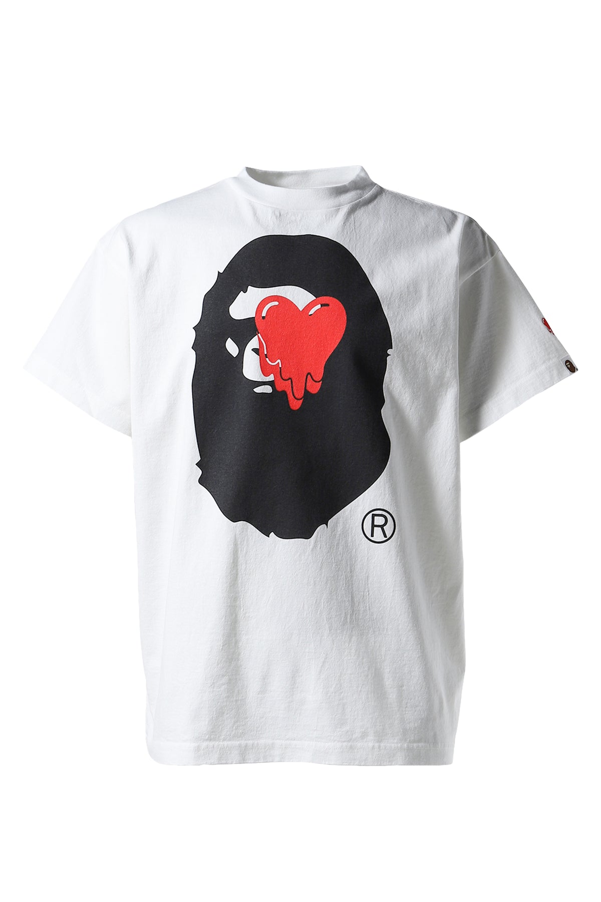 EU BAPE FACE SS TEE / WHT