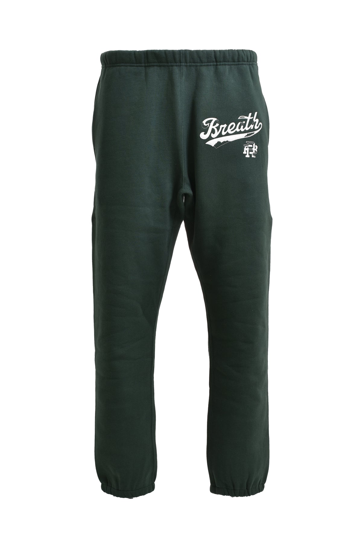 BREATH LOGO CRASH SWEAT PANTS / GRN