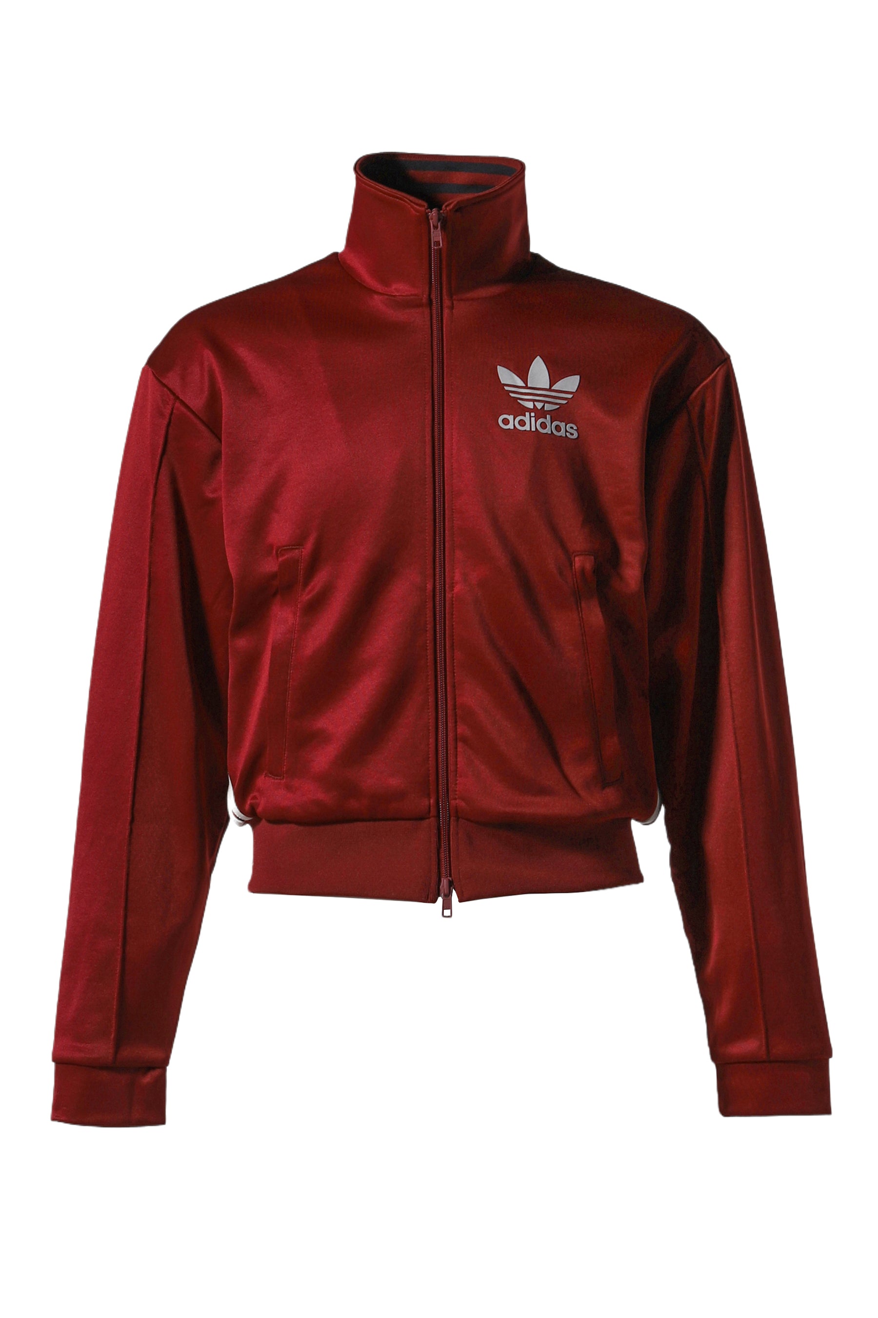 WB W TRACK TOP / COLLEGIATE BURGUNDY