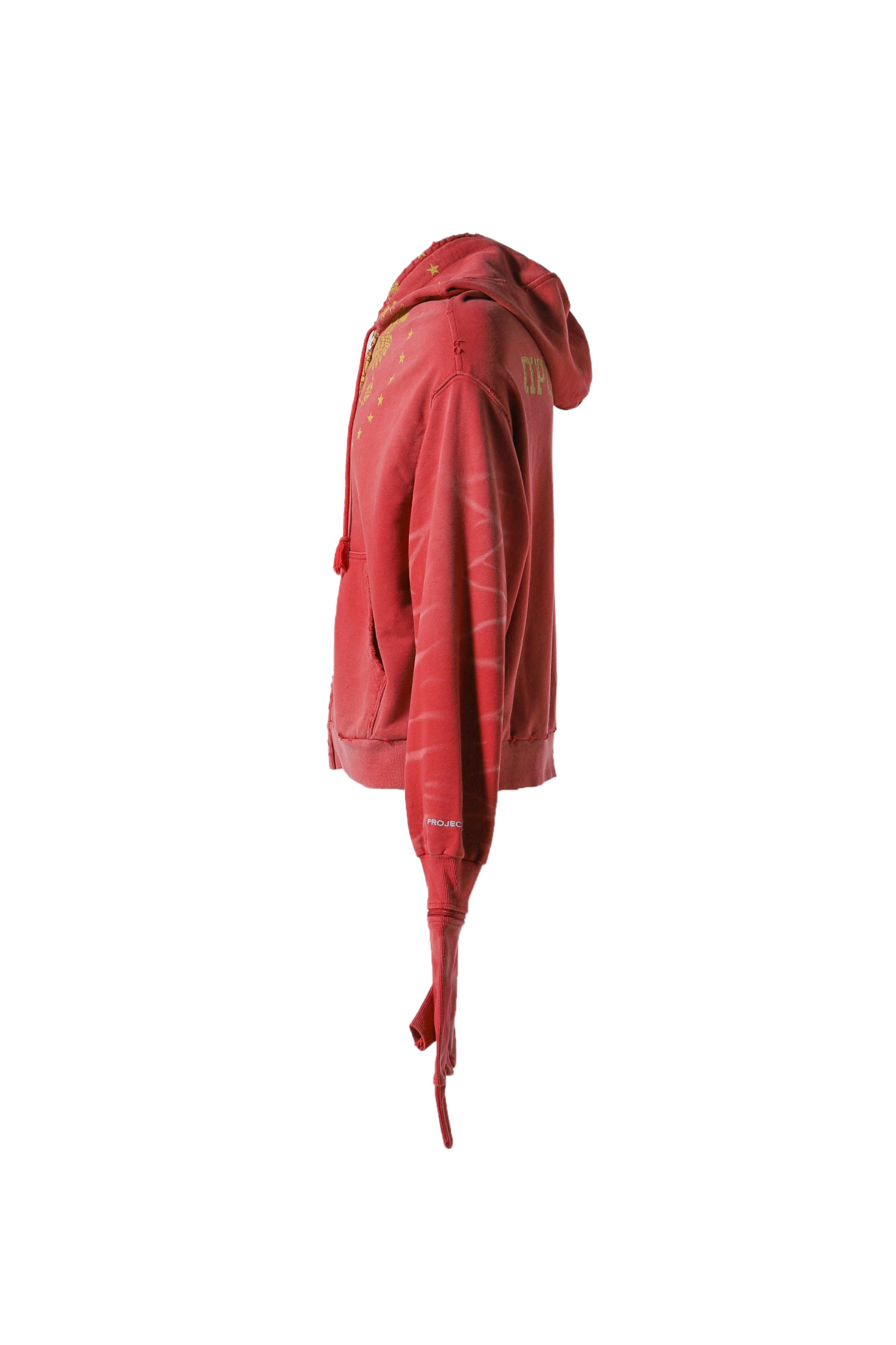 ZYGON ZIP HOODIE / RED