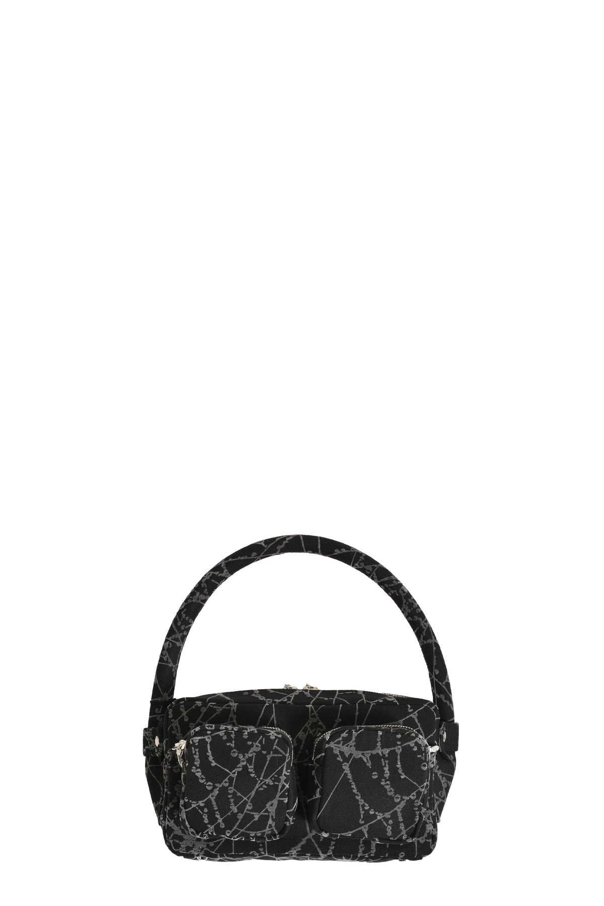 FLOCKY WEB MINI BAG / BLK