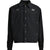 PIPING COWBOY JACKET - POLY DOUBLE CLOTH / C-BLK