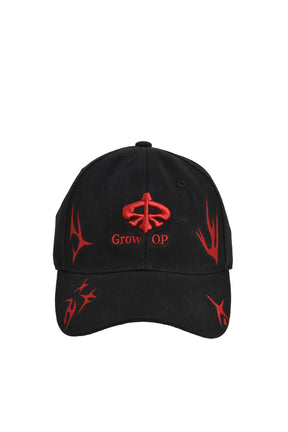 GROW OP BALL CAP / BLK