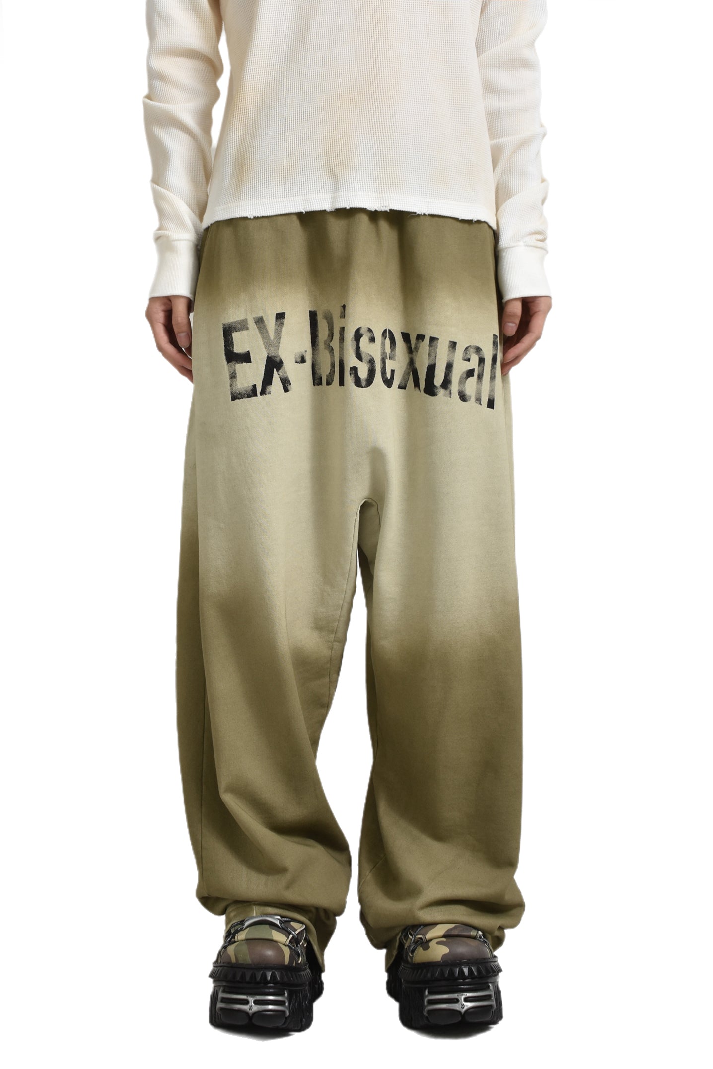 EX-BISEXTUAL SWEAT PANTS / KHA