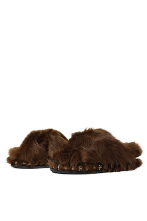 TOGA VIRILIS BROWN MOUTON FUR / BRW BRW