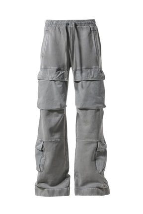 UTILITY SWEATS WASHED BLACK / RHINO