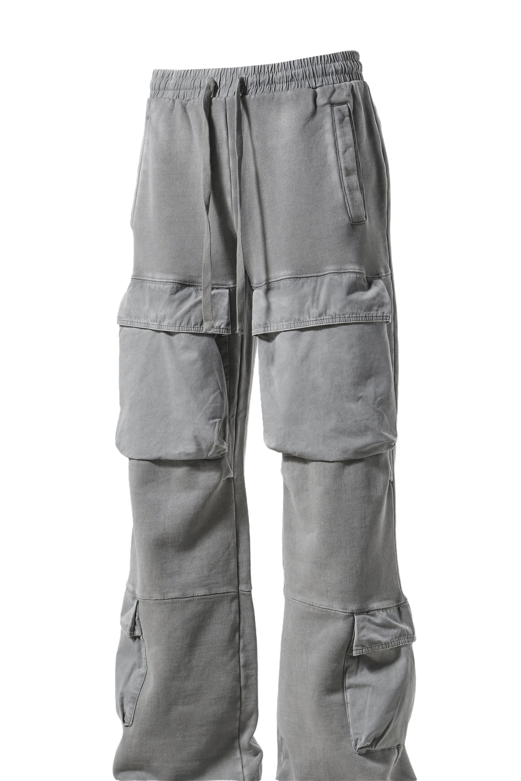 UTILITY SWEATS WASHED BLACK / RHINO