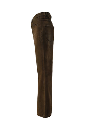 ITALY RUSTED EARTH BOOT CUT / RUST