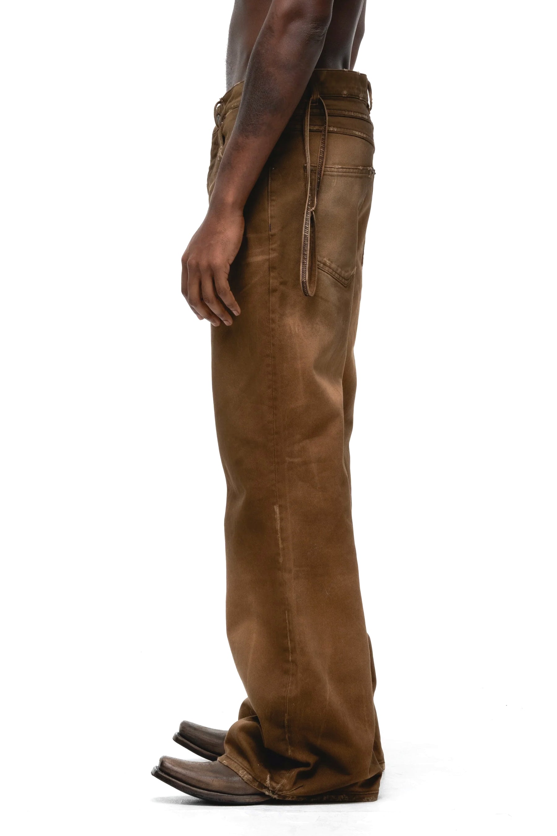 ITALY RUSTED EARTH BOOT CUT / RUST