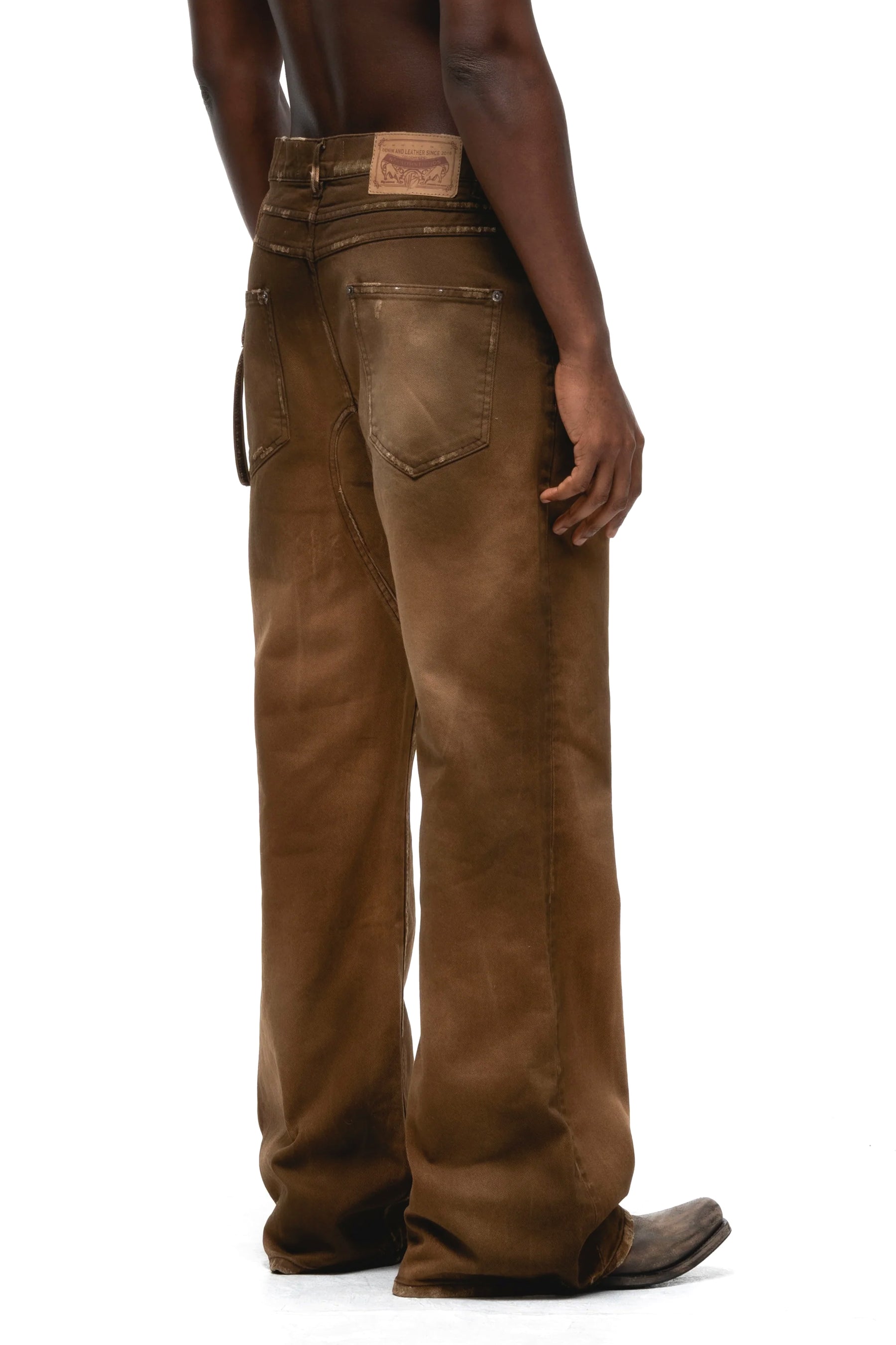 ITALY RUSTED EARTH BOOT CUT / RUST