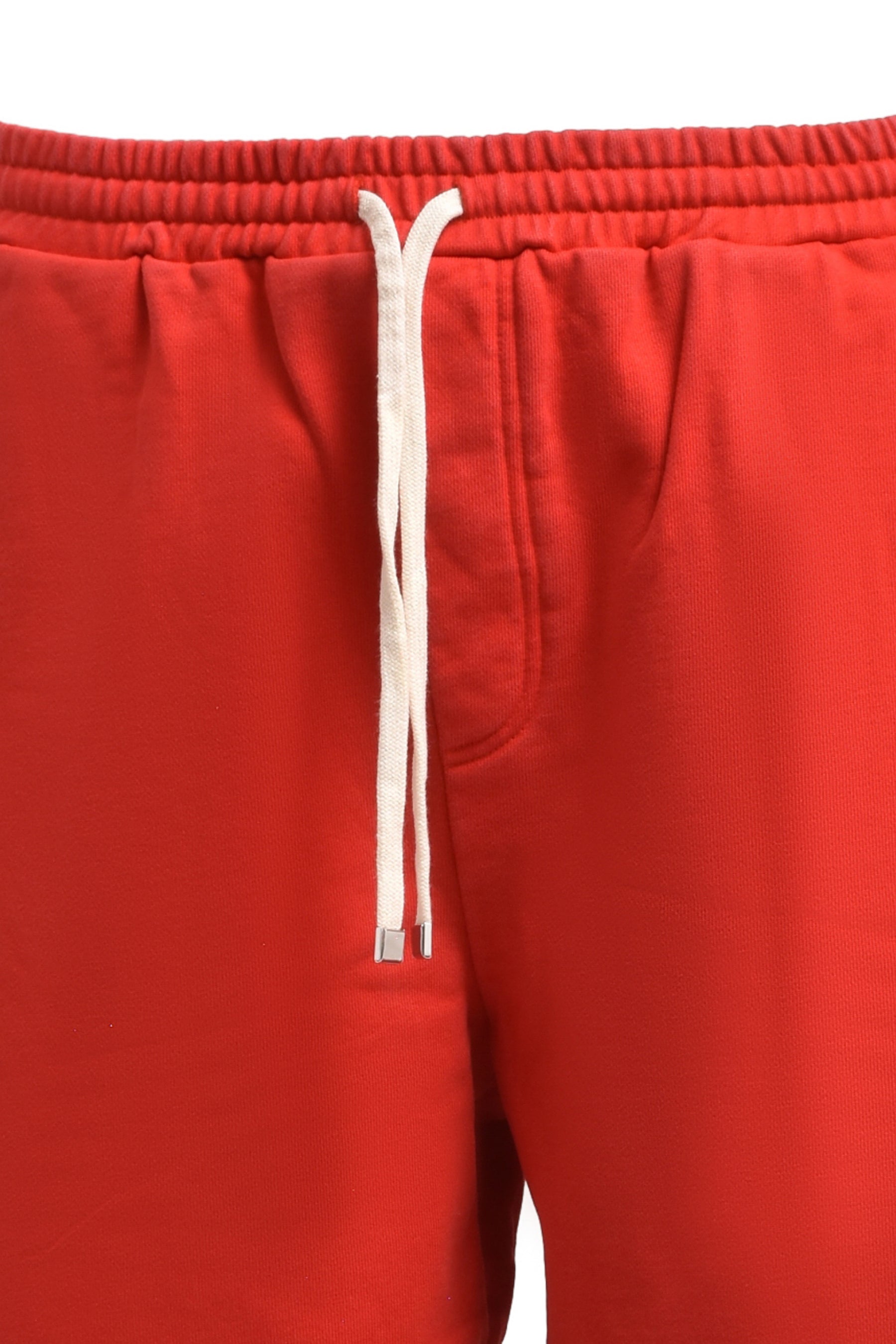 S.S.E LOGO SWEAT SHORTS / RED