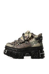 VETEMENTSXNEWROCK PLATFORM SNEAKERS / CAMO