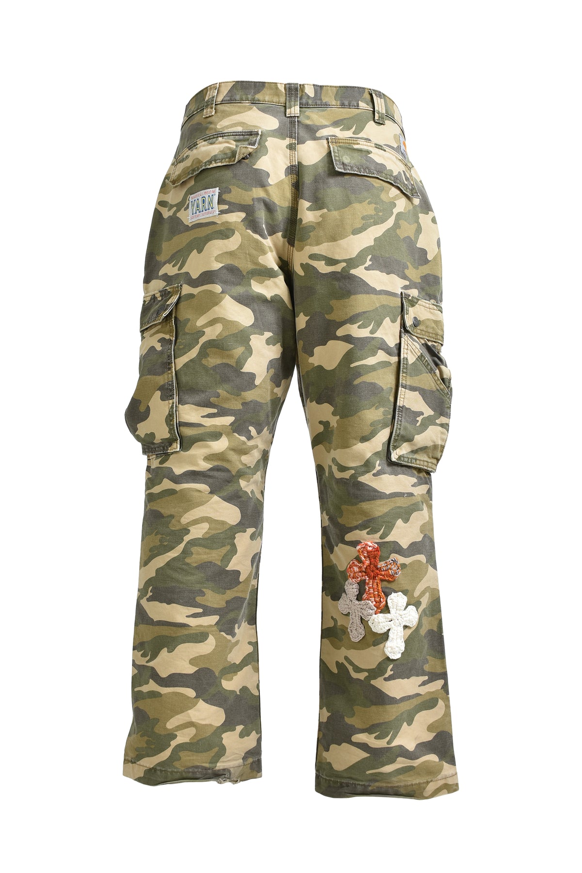 3D CROSS CAMO PANTS / MULTI