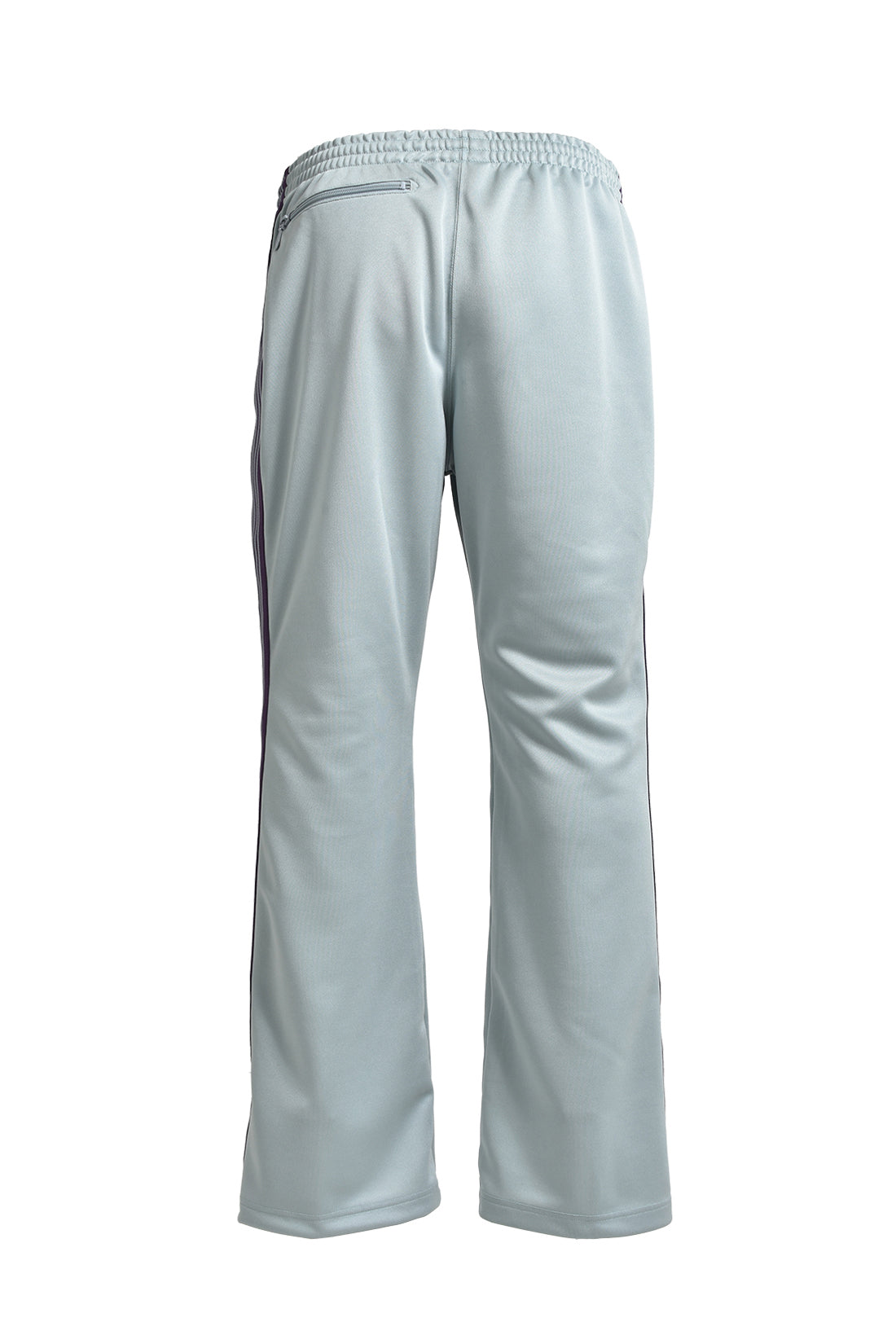 BOOT-CUT TRACK PANT - POLY SMOOTH / B-SAX