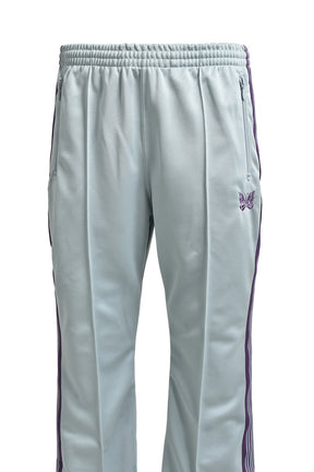 BOOT-CUT TRACK PANT - POLY SMOOTH / B-SAX