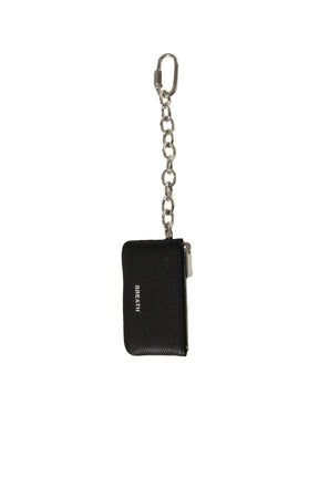 LOGO CHAIN COIN WALLET / BLK