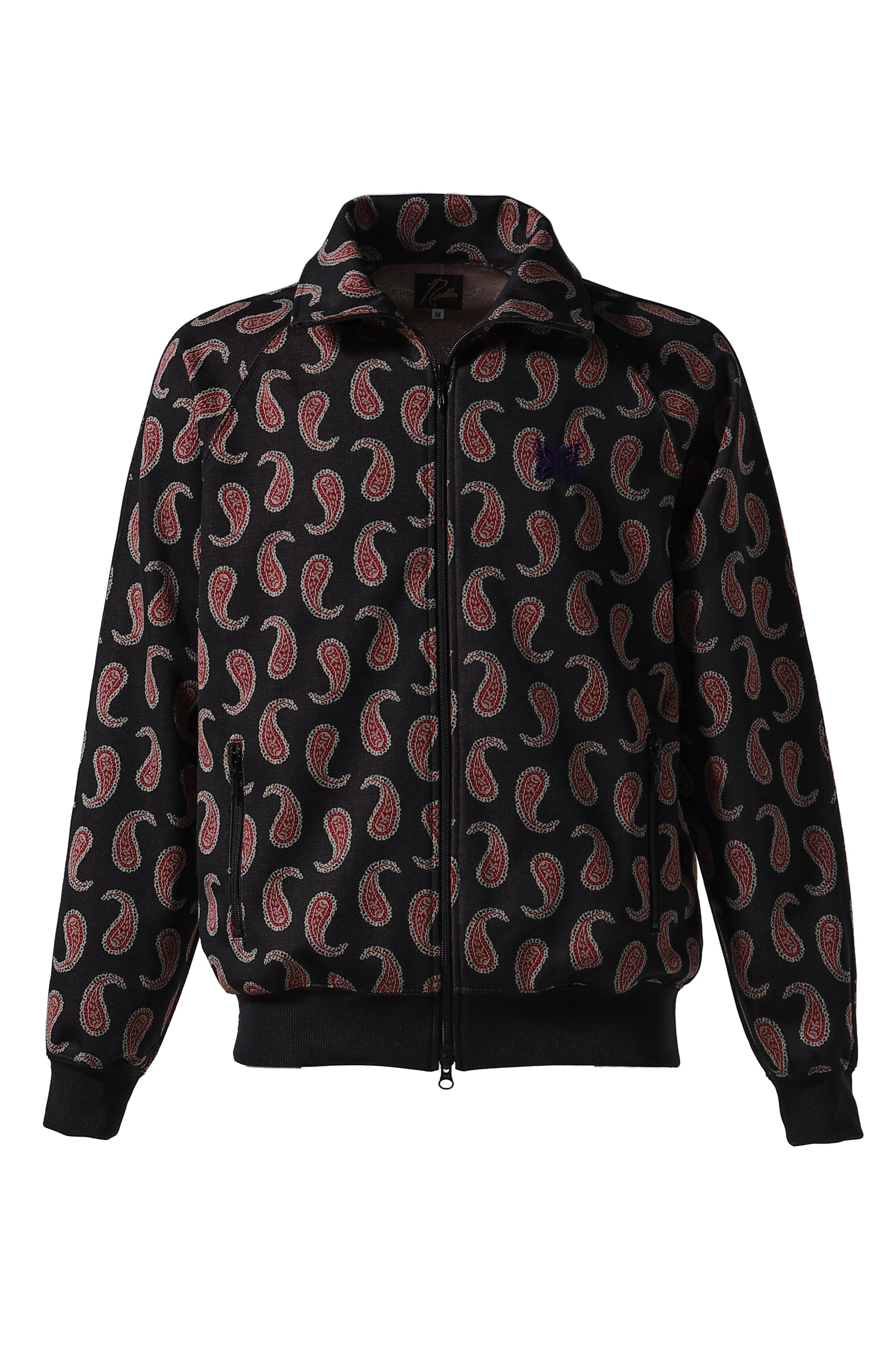 TRACK JACKET - POLY JACQUARD / A-PAISLEY