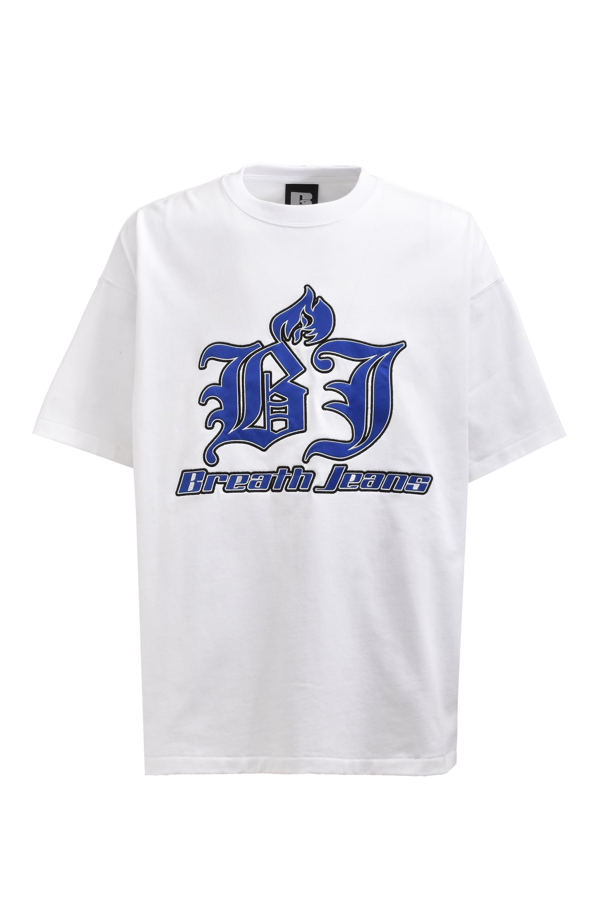 BJ LOGO TEE / WHT